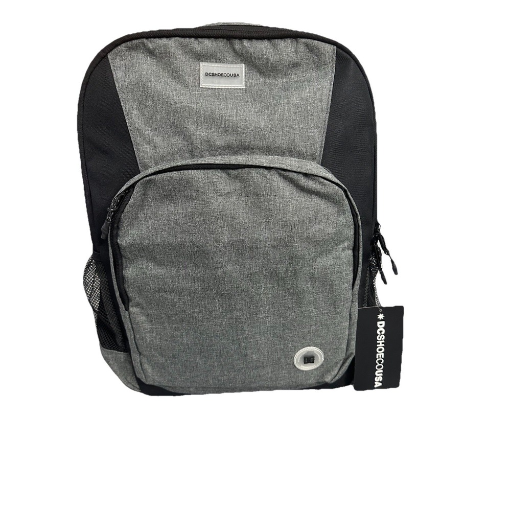 DC Shoes Unisex's Locker 3‎ Backpack 23 Liter Dark Gray Padded Laptop Sleeve New